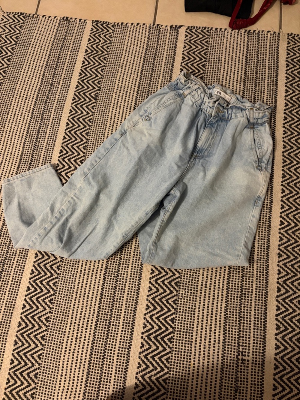 Zara Light Blue Denim Jeans